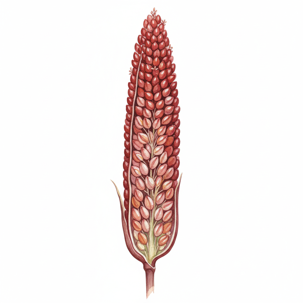 Aquarelle Apache Red Sugarcane