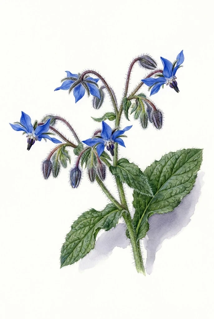 Graines de Bourrache Officinale ab - Plant