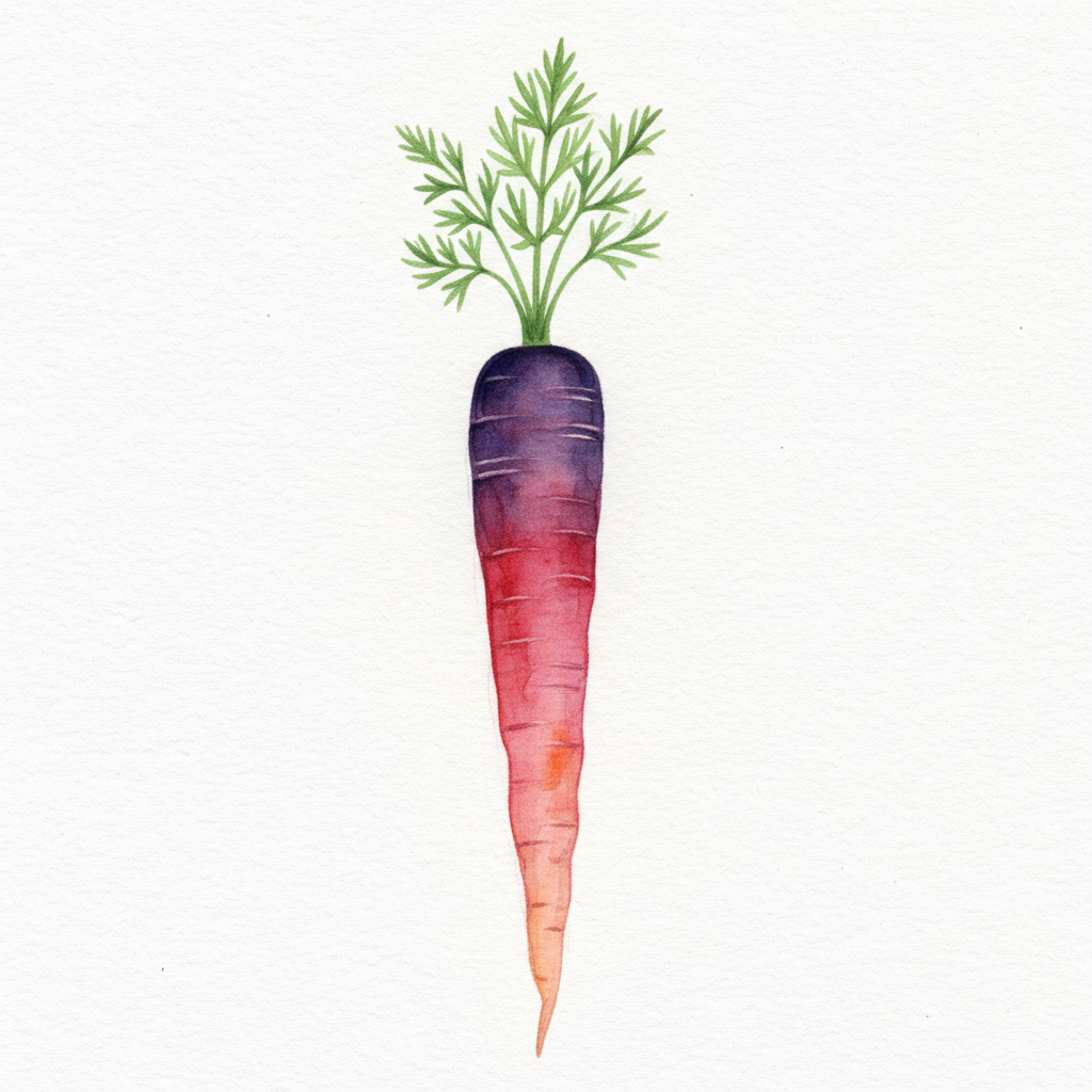 Aquarelle Carotte Cosmic Purple