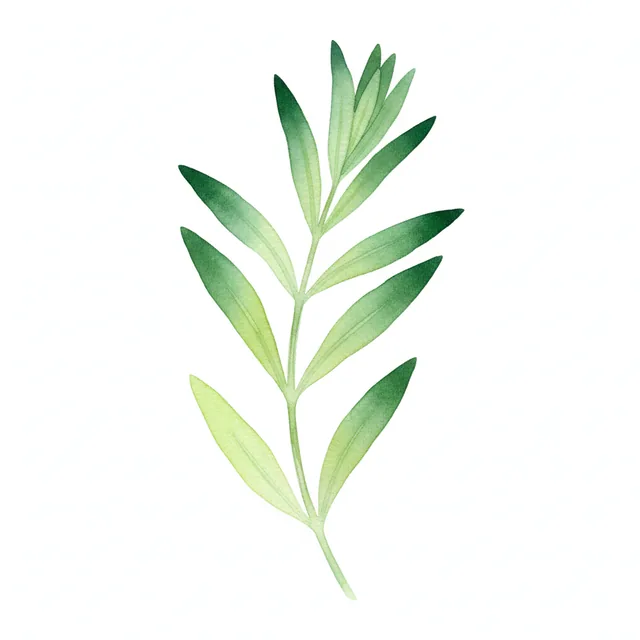 Collection 10 Plants - Ombre, illustration botanique