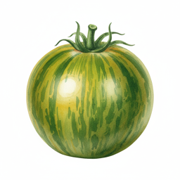 Aquarelle Green Zebra