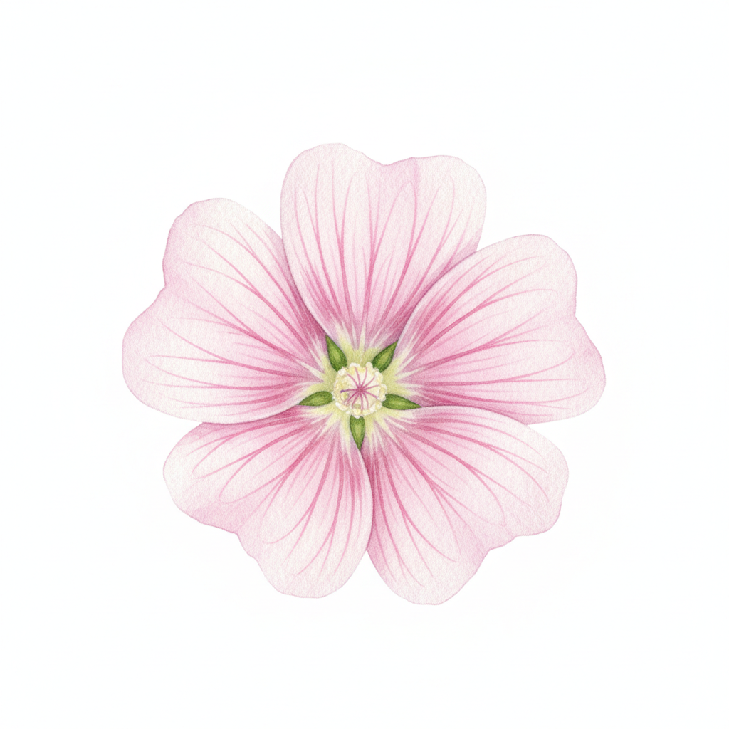 Aquarelle Mauve De Mauritanie