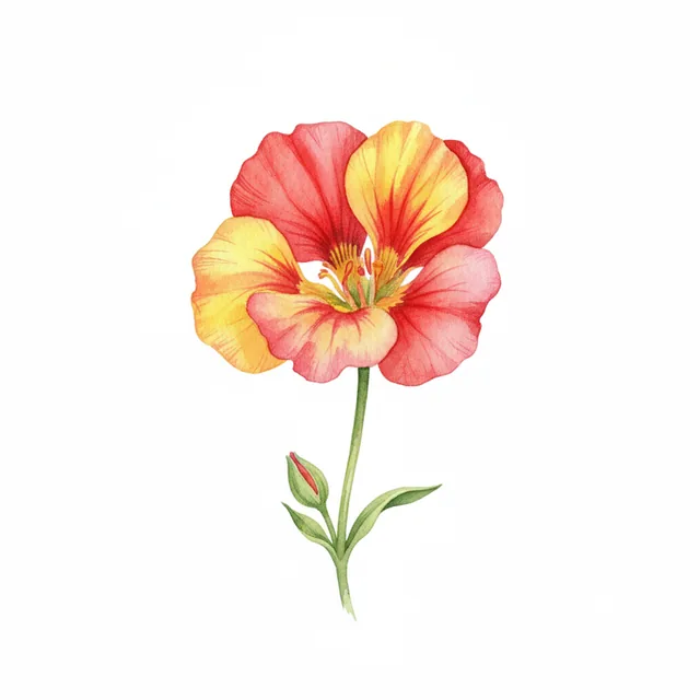 Mélange Fleuri - Fleurs pour Cuisiner, illustration botanique