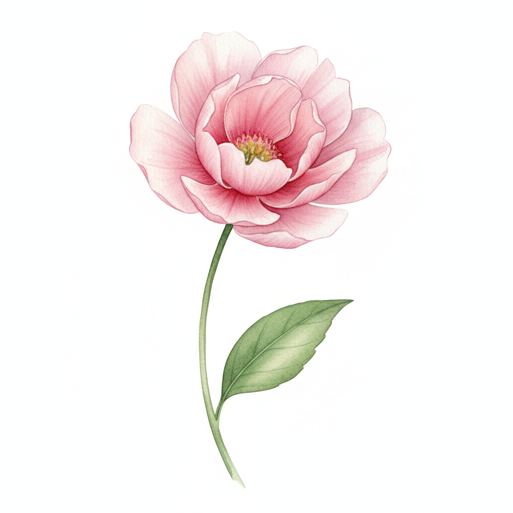 Mélange Fleuri - Lever de Soleils nt — aquarelle botanique