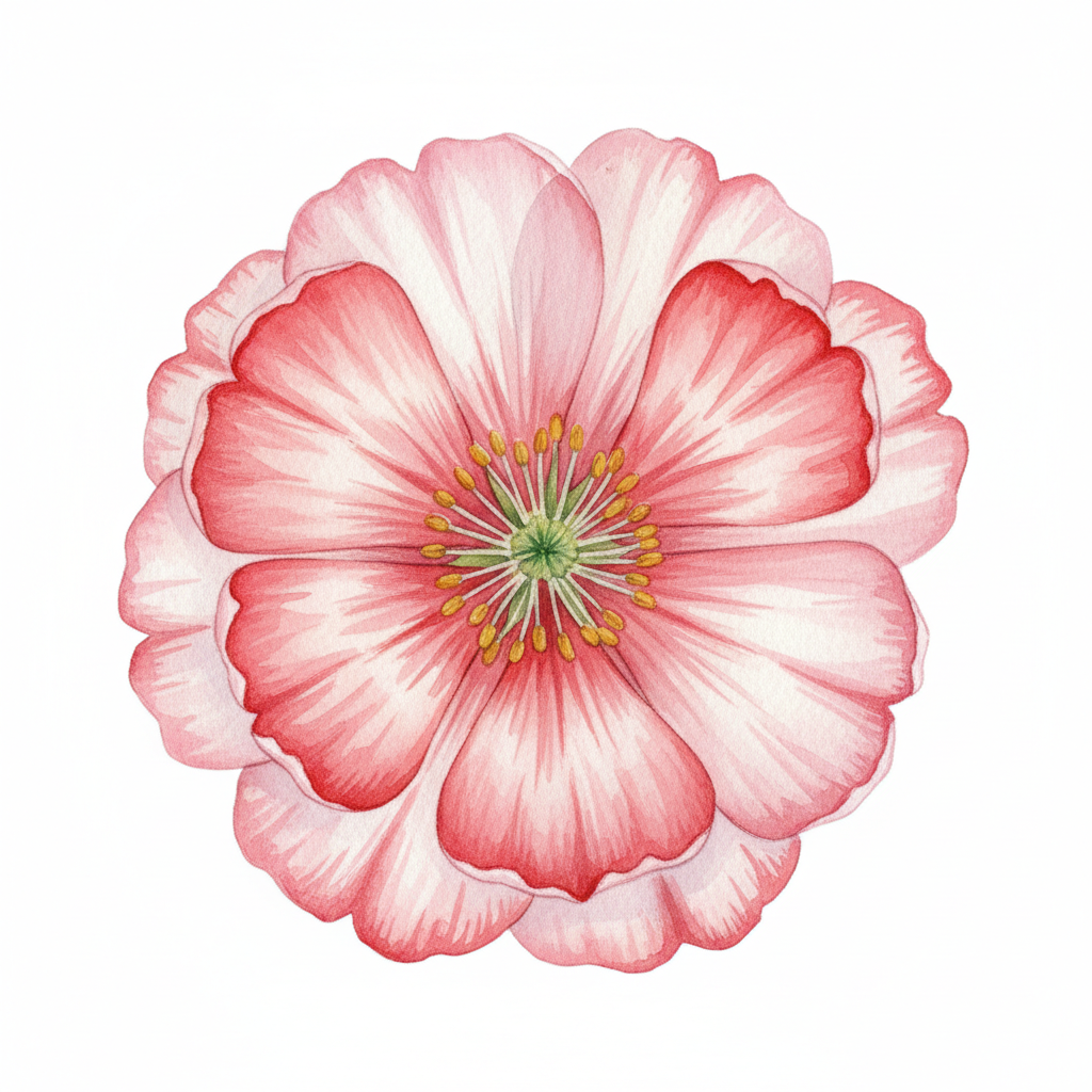 Mélange Fleuri - Messicoles nt — aquarelle botanique