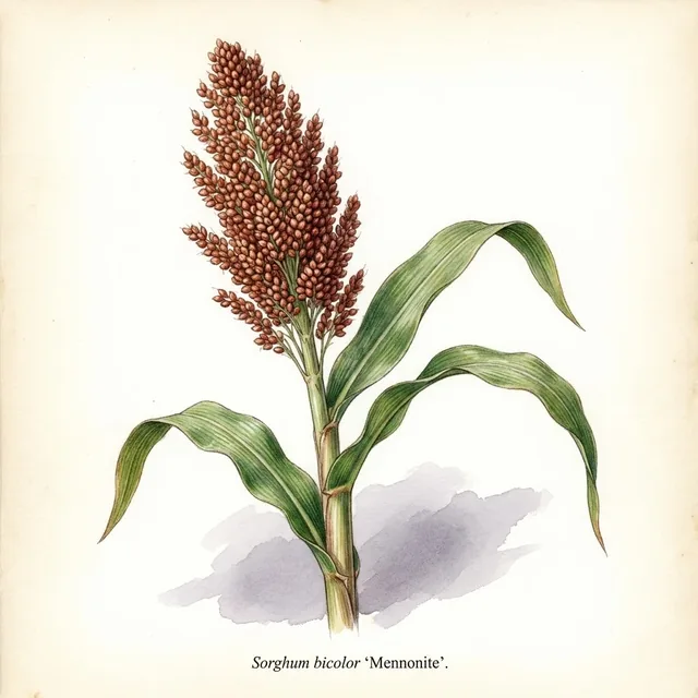 Mennonite, illustration botanique