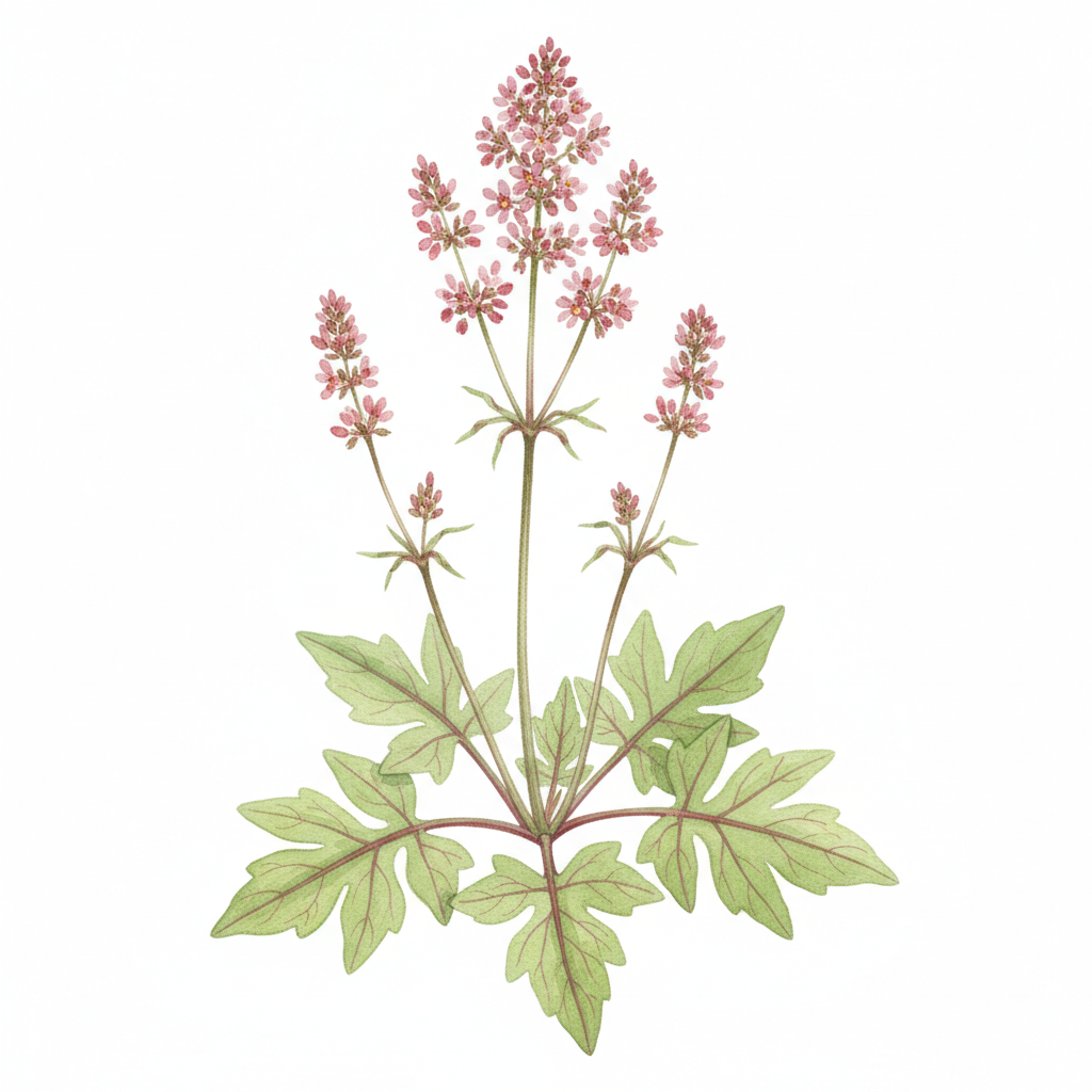 Aquarelle Oseille Commune