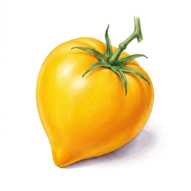 Oxheart. Sweet Heart, illustration botanique