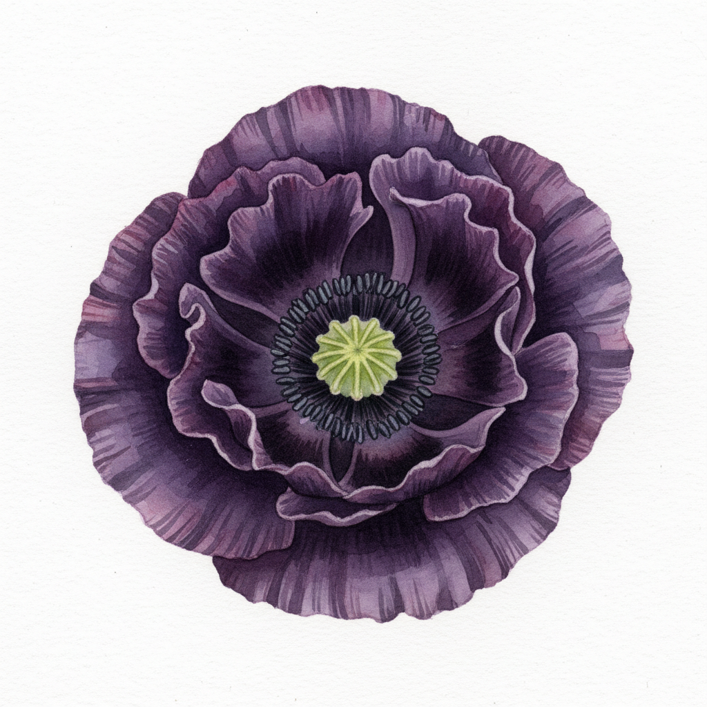 Graines de Pavot Black Peony