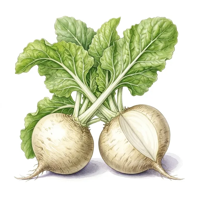 Poiree Lucullus nt, illustration botanique