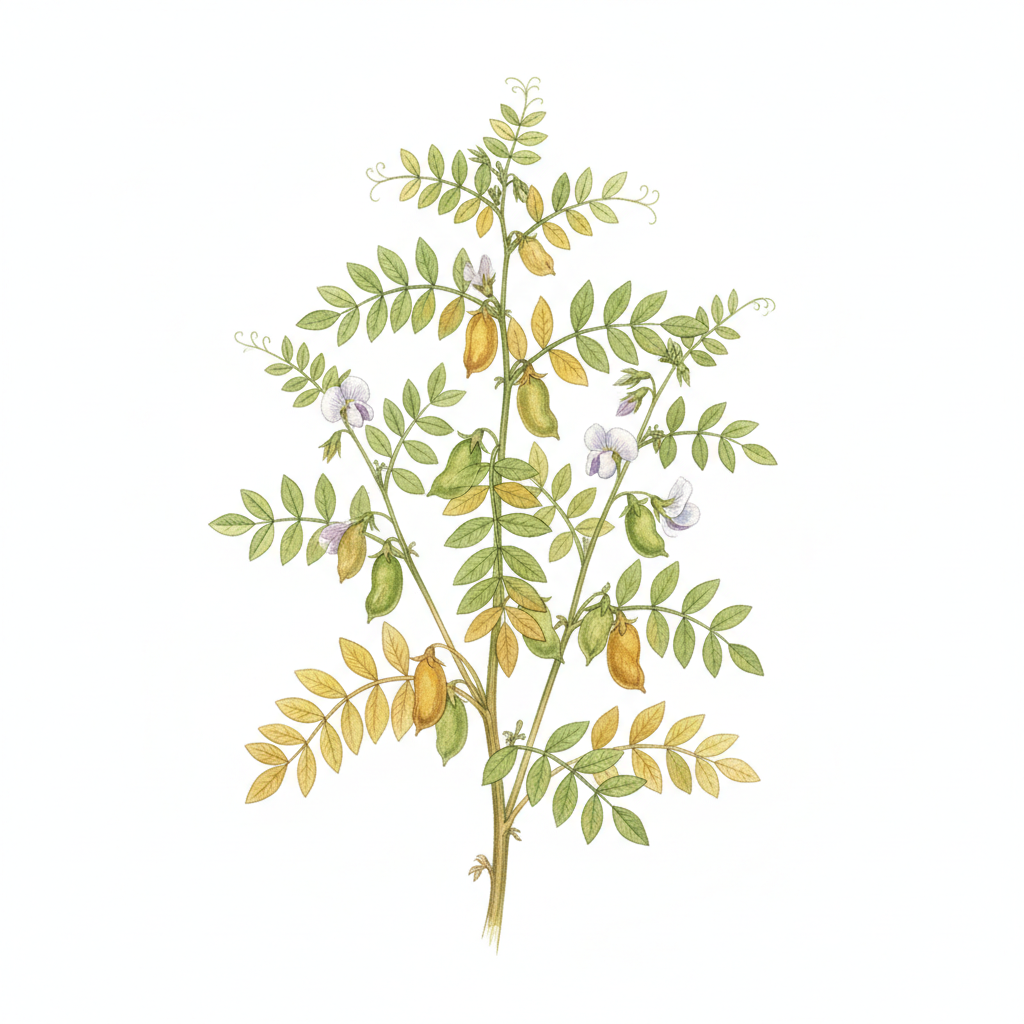 Aquarelle Pois Chiche Pascia