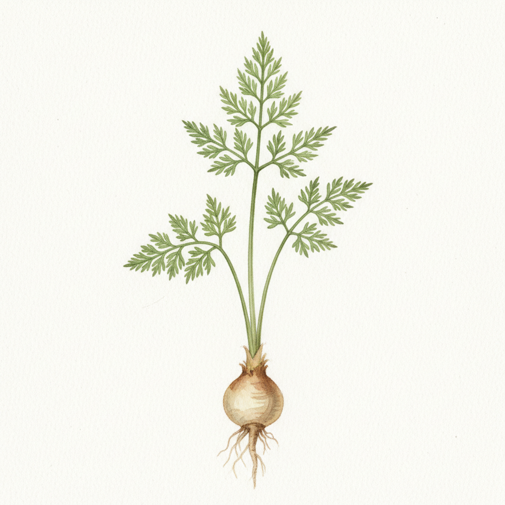 Graines de Tuberous chervil Tuberous-rooted Chervil