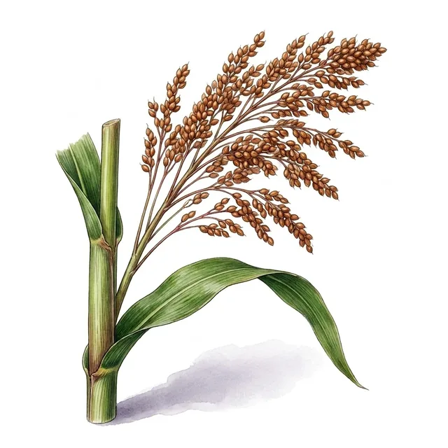 White Mountain Apache, illustration botanique